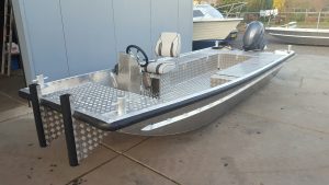 aluminium flat boat